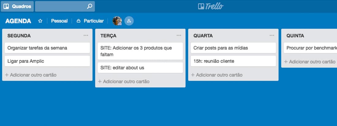 Gestão do Tempo: como usar o Trello como agenda | Amplic